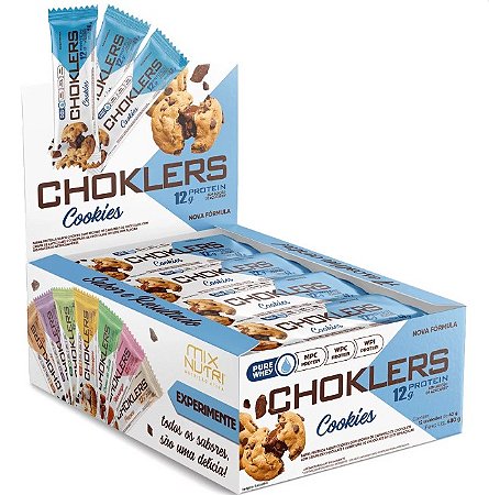 Display 12x40g - Choklers Cookies