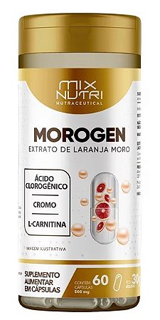Nutraceutical - Morogen  60 Caps - 30g - Mix Nutri