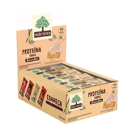 Display 12x60g - Barra Vegana Baunilha - Mae Terra