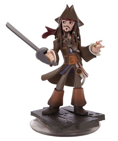 Boneco Disney infinity: Jack Sparrow