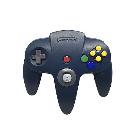 Controle Nintendo 64 Azul - Nintendo