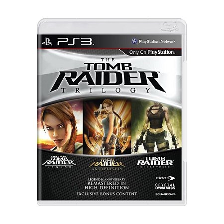Jogo The Tomb Raider Trilogy - PS3