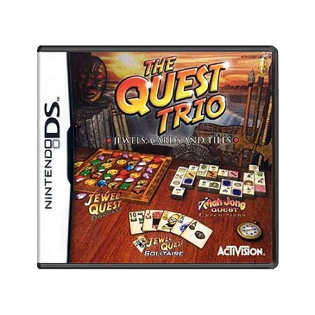 Jogo The Quest Trio: Jewels, Cards and Tiles - DS