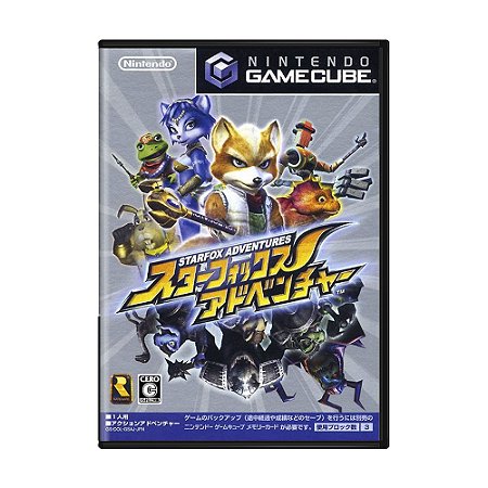 Jogo Star Fox Adventures - GameCube (Japonês)