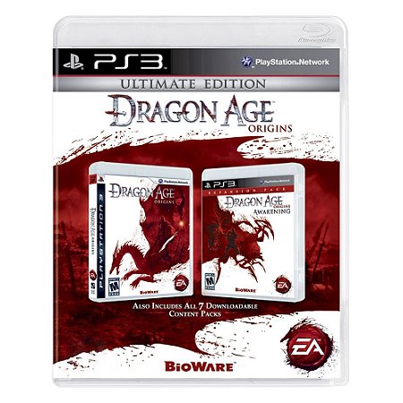 Jogo Dragon Age: Origins (Ultimate Edition) - PS3