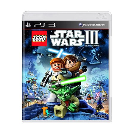 Jogo LEGO Star Wars III: The Clone Wars - PS3