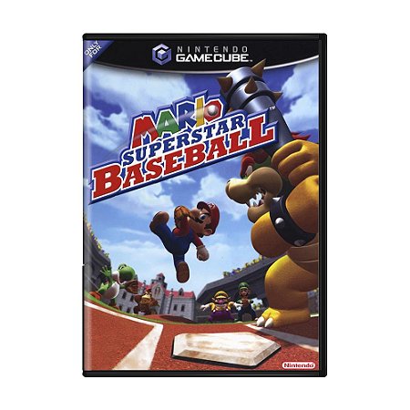 Jogo Mario Superstar Baseball - GameCube