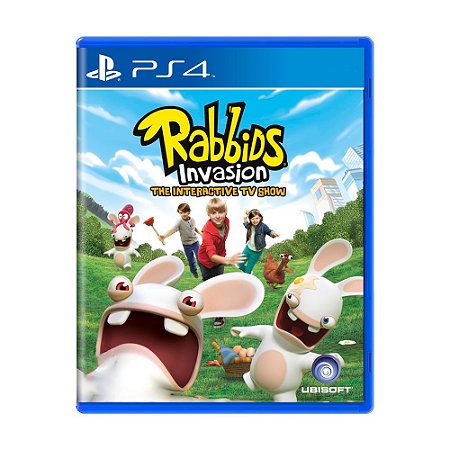 Jogo Rabbids Invasion: O Show Interativo da TV - PS4