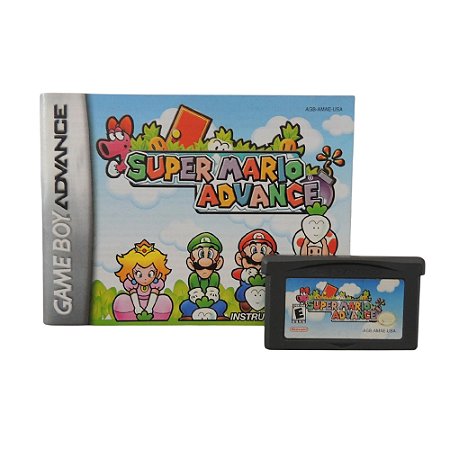 Jogo Super Mario Advance - GBA
