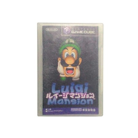 Jogo Luigi's Mansion - GameCube (Japonês)