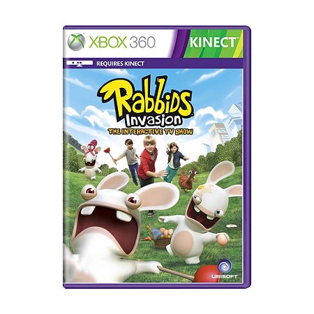 Jogo Rabbids Invasion: The Interactive TV Show - Xbox 360