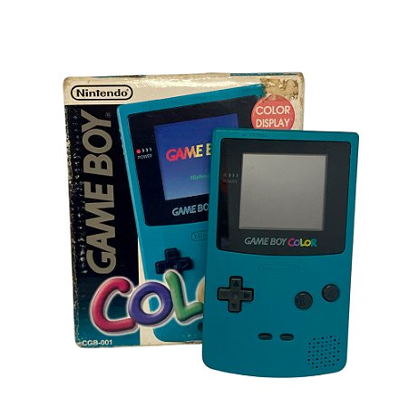 Console Game Boy Color Teal(Azul) - Nintendo