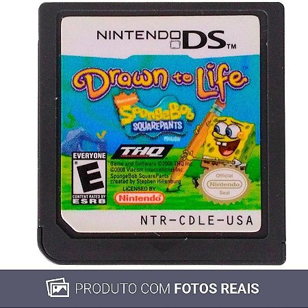 Jogo Drawn To Life: SpongeBob SquarePants Edition - DS
