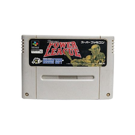 Jogo Super Power League - Super Famicom
