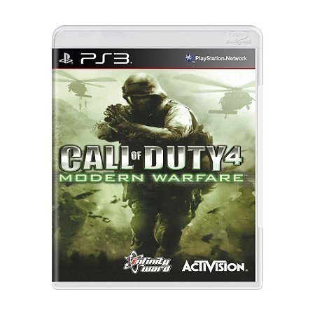 Jogo Call of Duty 4: Modern Warfare - PS3