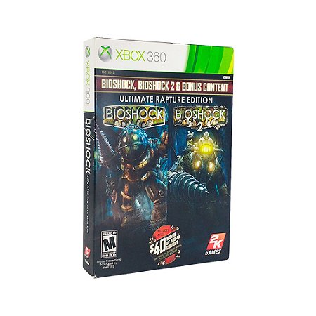 Jogo Bioshock & Bioshock II: Ultimate Rapture Edition - Xbox 360