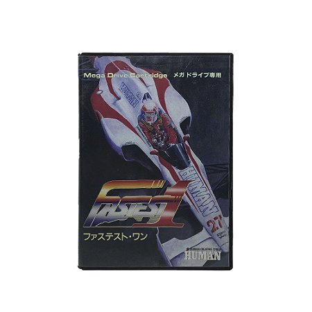 Jogo Fastest 1 - Mega Drive (Japonês)