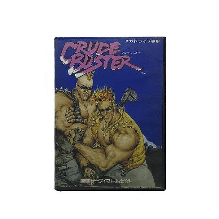 Jogo Crude Buster - Mega Drive (Japonês)