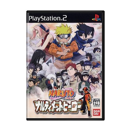 Jogo Naruto: Ultimate Ninja - PS2 (Japonês)