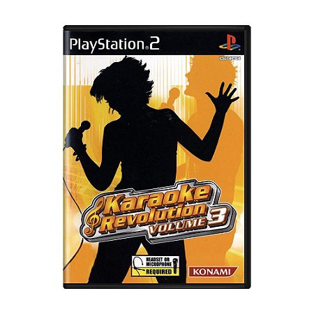Jogo Karaoke Revolution: Volume 3 - PS2