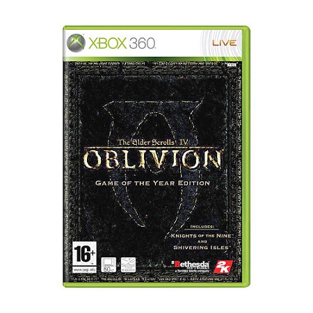 Jogo The Elder Scrolls IV: Oblivion (Game of the Year Edition) - Xbox 360 (Europeu)