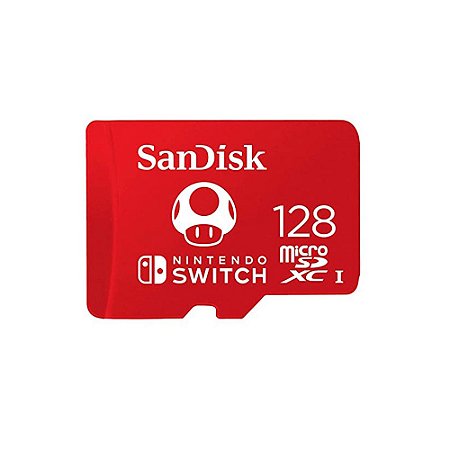 Cartão de Memoria SanDisk Micro SD 128GB - Switch