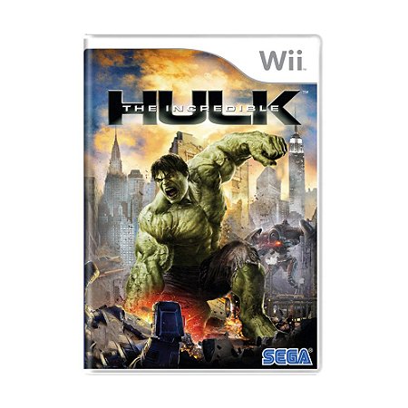 Jogo The Incredible Hulk - Wii