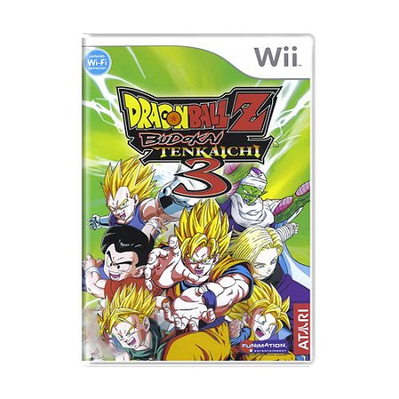 Jogo Dragon Ball Z: Budokai Tenkaichi 3 - Wii