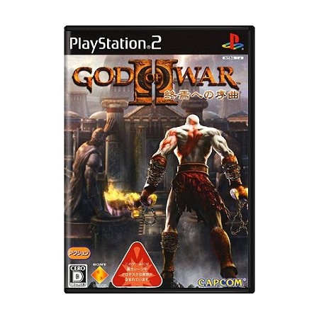 Jogo God of War II - PS2 (Japonês)