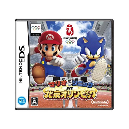 Jogo Mario & Sonic at the Olympic Games - DS (Japonês)