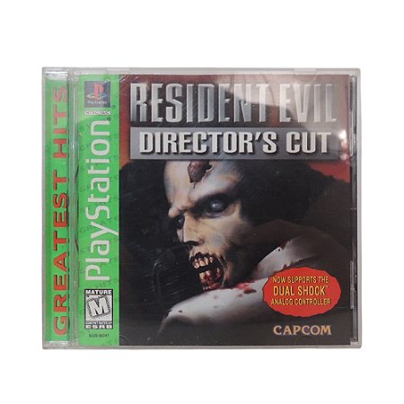 Jogo Resident Evil: Director's Cut - PS1 (Greatest Hits)