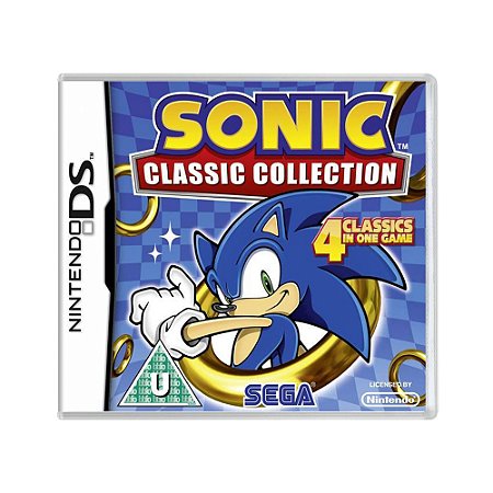Jogo Sonic Classic Collection - DS (Europeu)