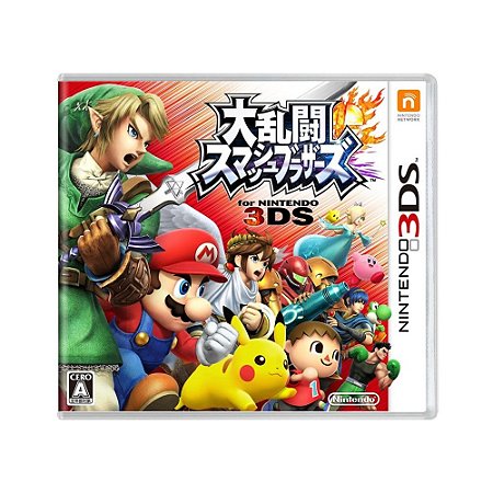 Jogo Super Smash Bros - 3DS (Japonês)