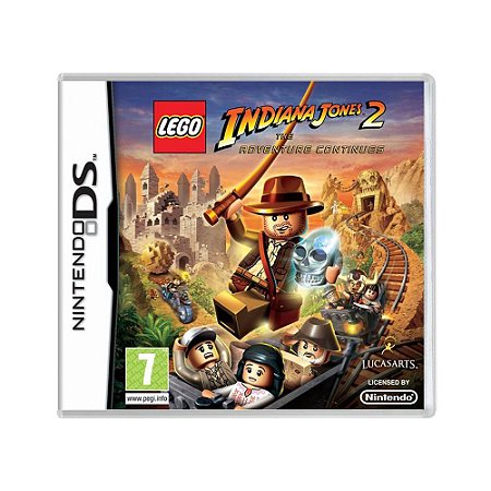 Jogo LEGO Indiana Jones 2: The Adventure Continues - DS (Europeu)