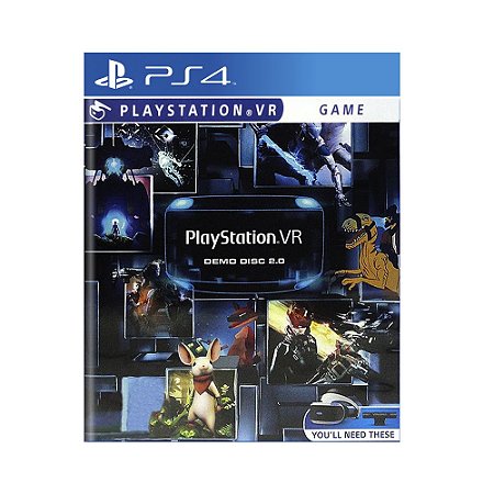 Jogo PlayStation VR Demo Disc 2 - PS4 (Capa Dura)