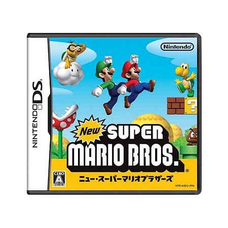 Jogo New Super Mario Bros. - DS (Japonês)