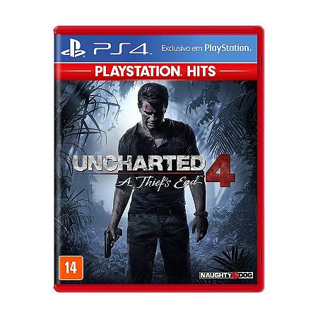 Jogo Uncharted 4: A Thief's End - PS4