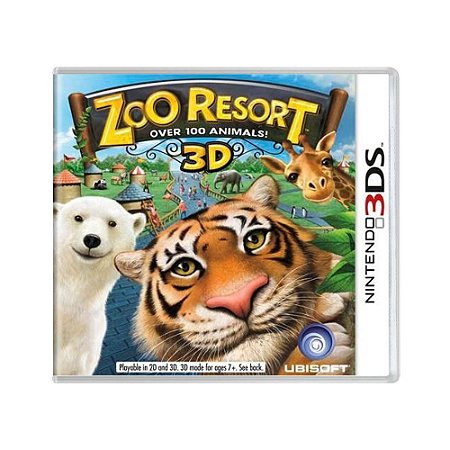 Jogo Zoo Resort 3D - 3DS