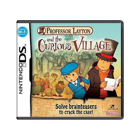 Jogo Professor Layton and the Curious Village - DS
