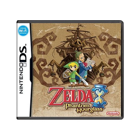 Jogo The Legend of Zelda: Phantom Hourglass - DS (Loose)