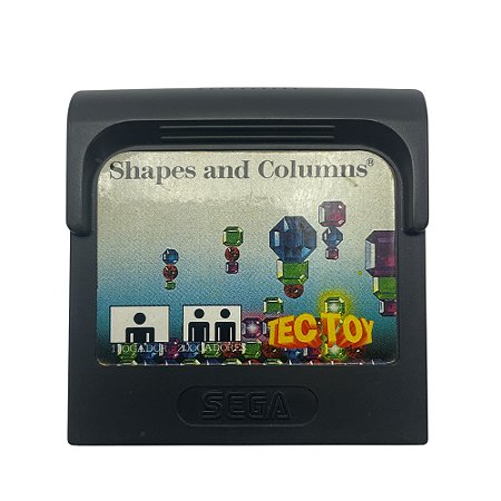 Jogo Shapes and Columns - Game Gear
