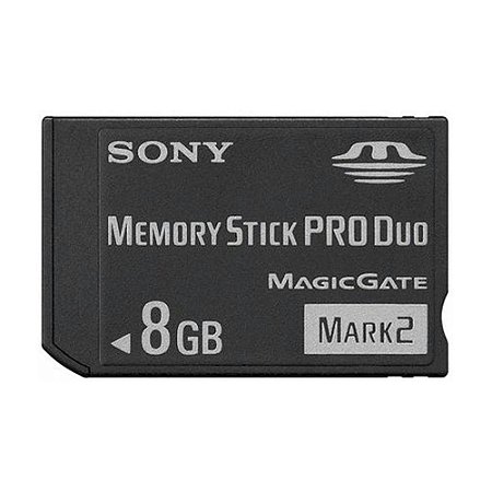 Cartão de Memória Memory Stick Pro Duo Mark 2 8GB - Sony