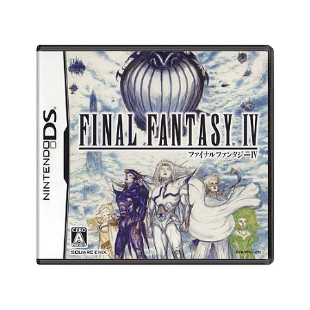 Jogo Final Fantasy IV - DS (Japonês)