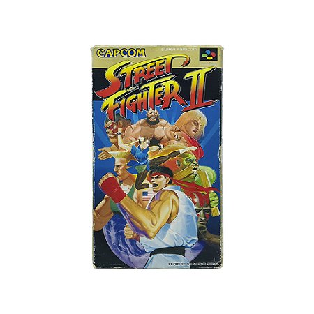 Jogo Street Fighter II - SNES (Japonês)