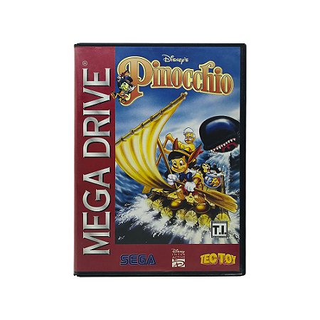 Jogo Disney's Pinocchio - Mega Drive