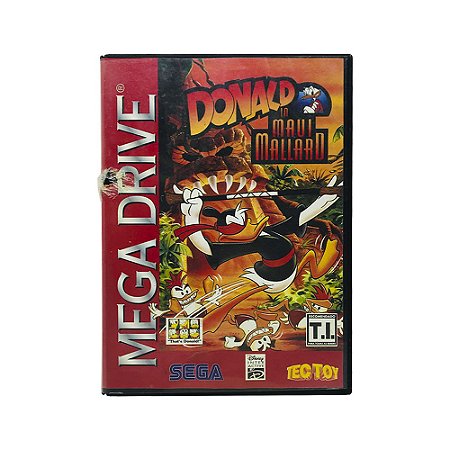 Jogo Donald in Maui Mallard - Mega Drive