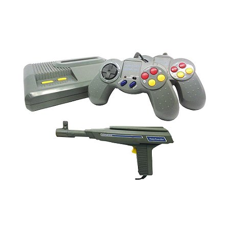 Console Dynavision + Pistola Flash Gun - Dynacom