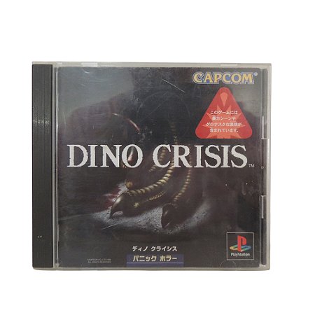 Jogo Dino Crisis - PS1 (Japonês)