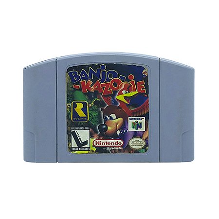 Jogo Banjo-Kazooie - N64