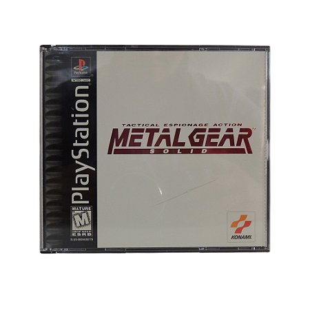 Jogo Metal Gear Solid - PS1